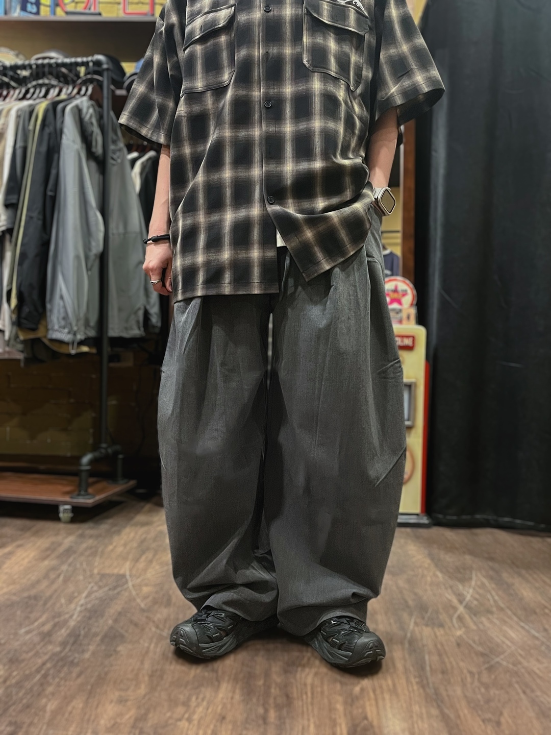 Urban垂墜感西裝長褲