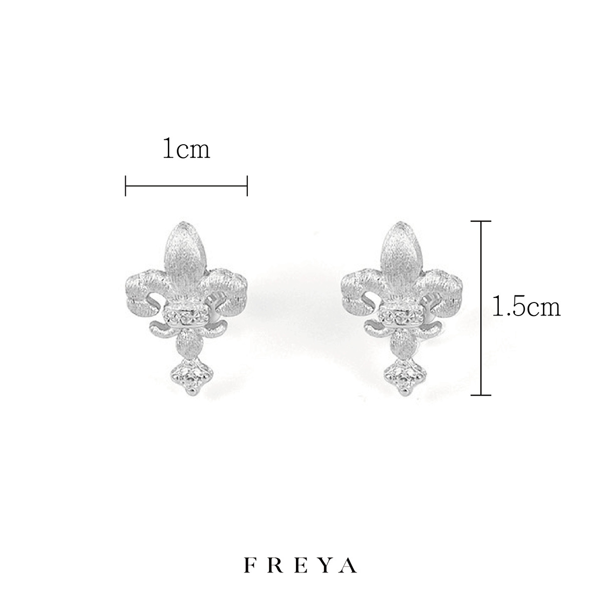 FREYA 鳶尾花耳釘