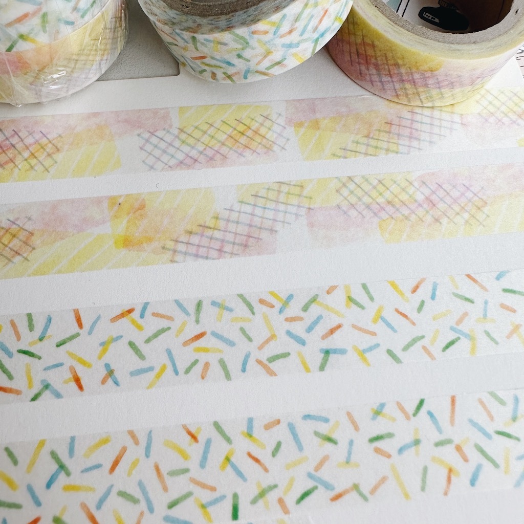 水彩 2入 15mm和紙膠帶 Yuru Log特展限定｜日本Midori