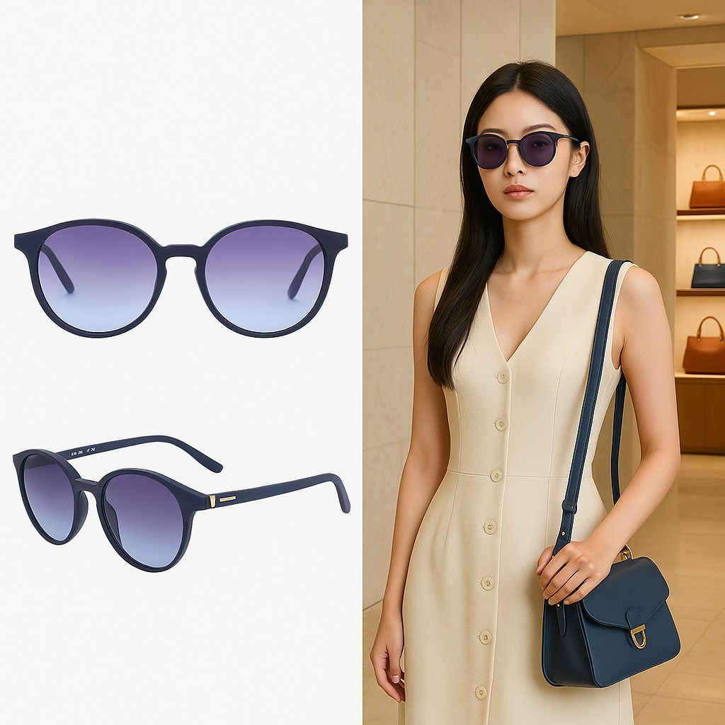 【預購】Longchamp Blue Oval G072206 女裝太陽眼鏡