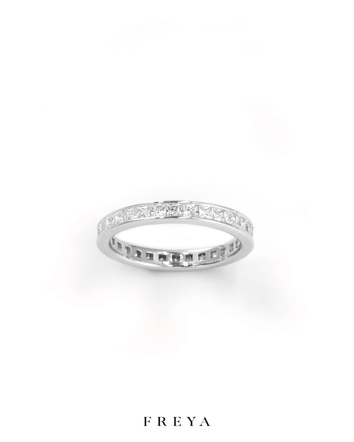 FREYA 方鑽單圈戒指