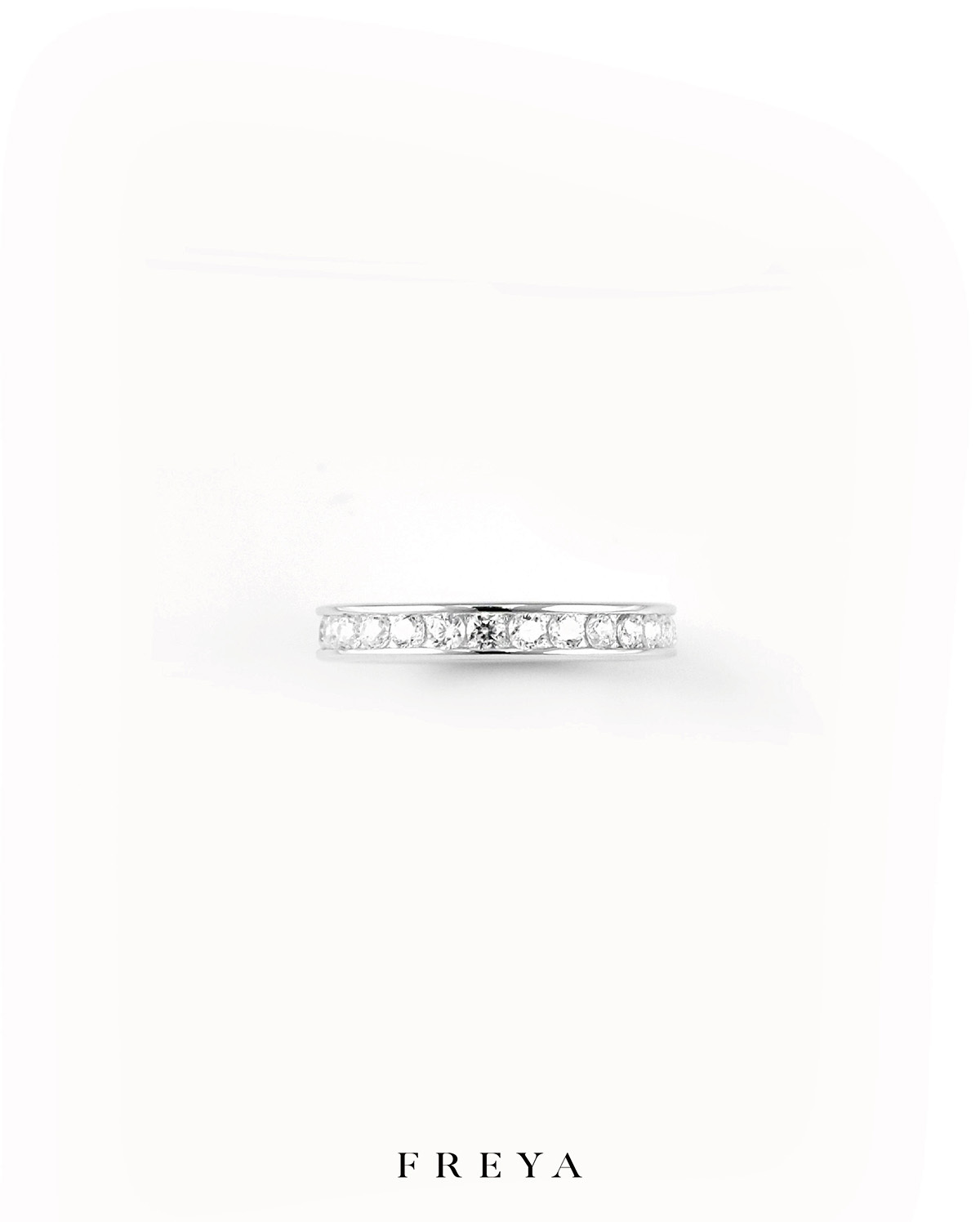FREYA 圓鑽單圈戒指