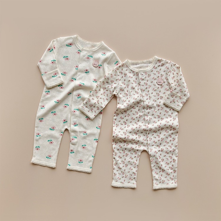 25F/W DTD Flower Magnetic魔力磁扣系列-兔兔寶貝連身服