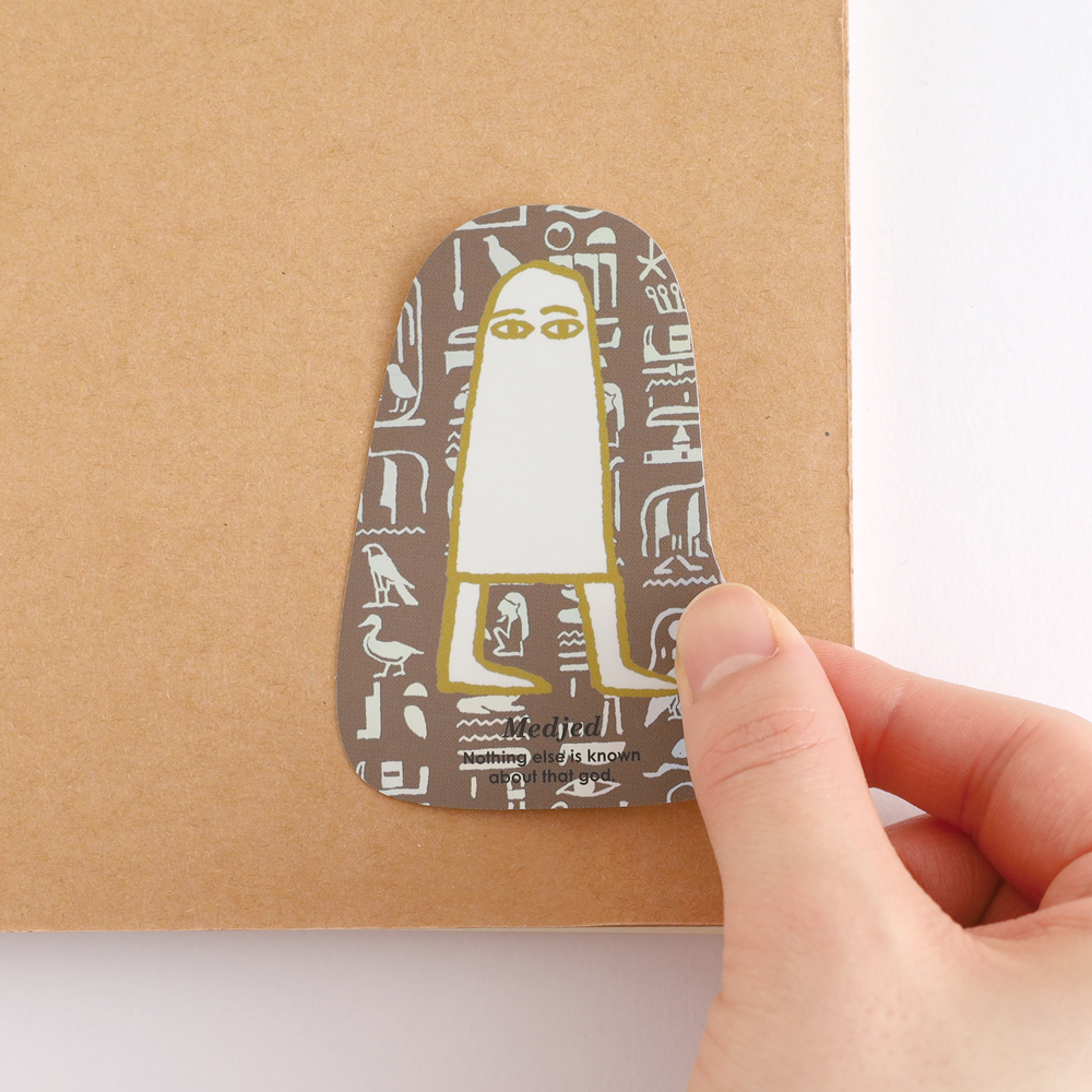 梅傑德 古埃及學 防水大貼紙｜日本STUDY HOLIC