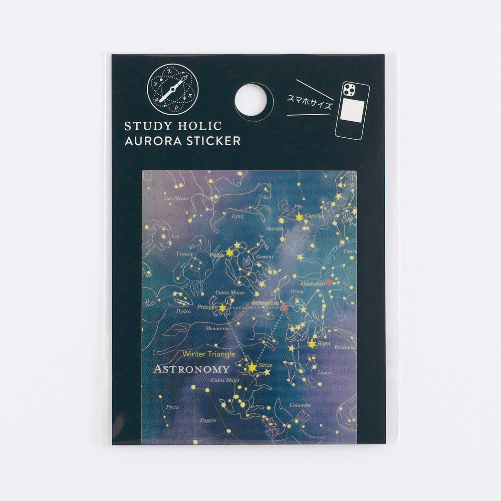 獵戶座 天文學 防水大貼紙｜日本STUDY HOLIC