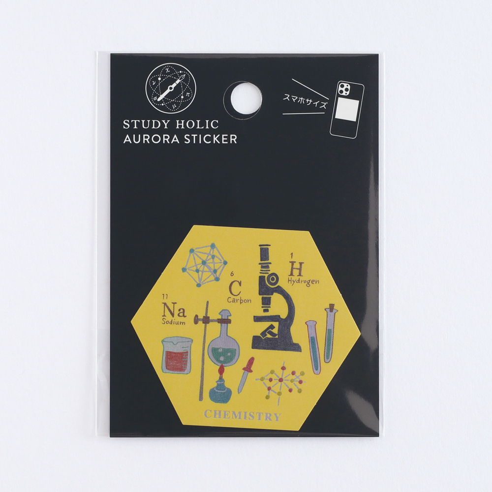 化學 防水大貼紙｜日本STUDY HOLIC