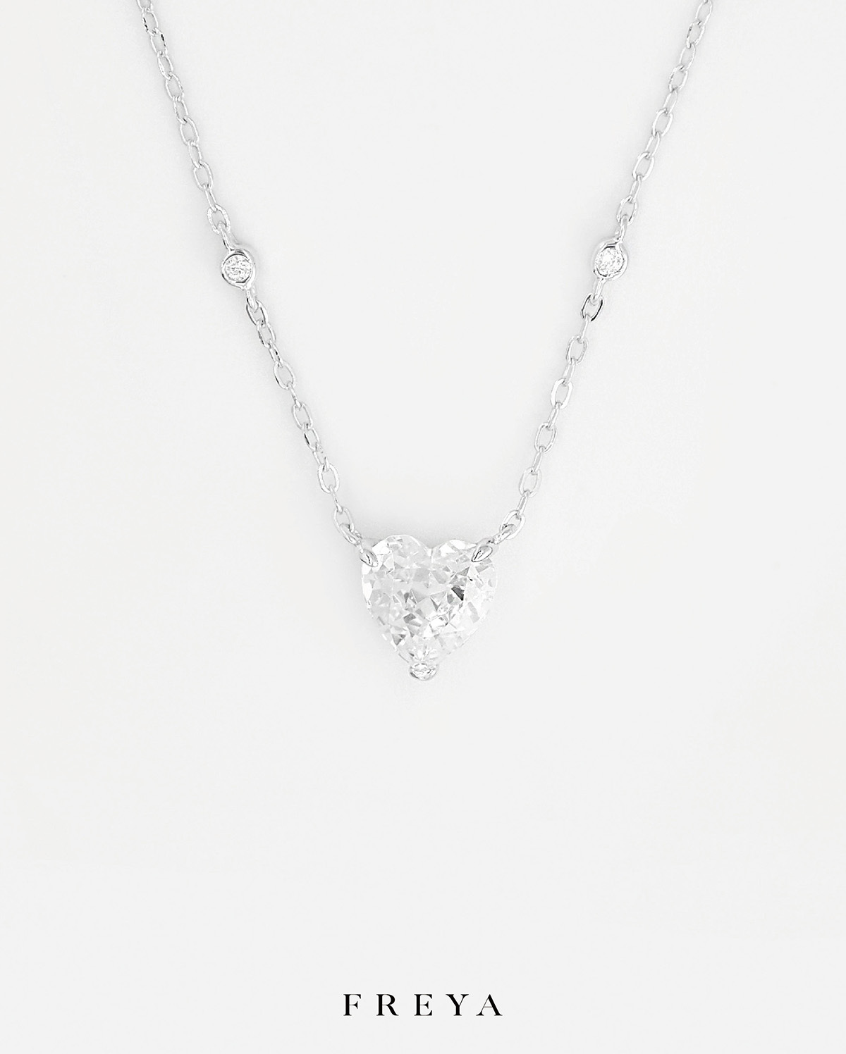 FREYA 冰花愛心項鏈