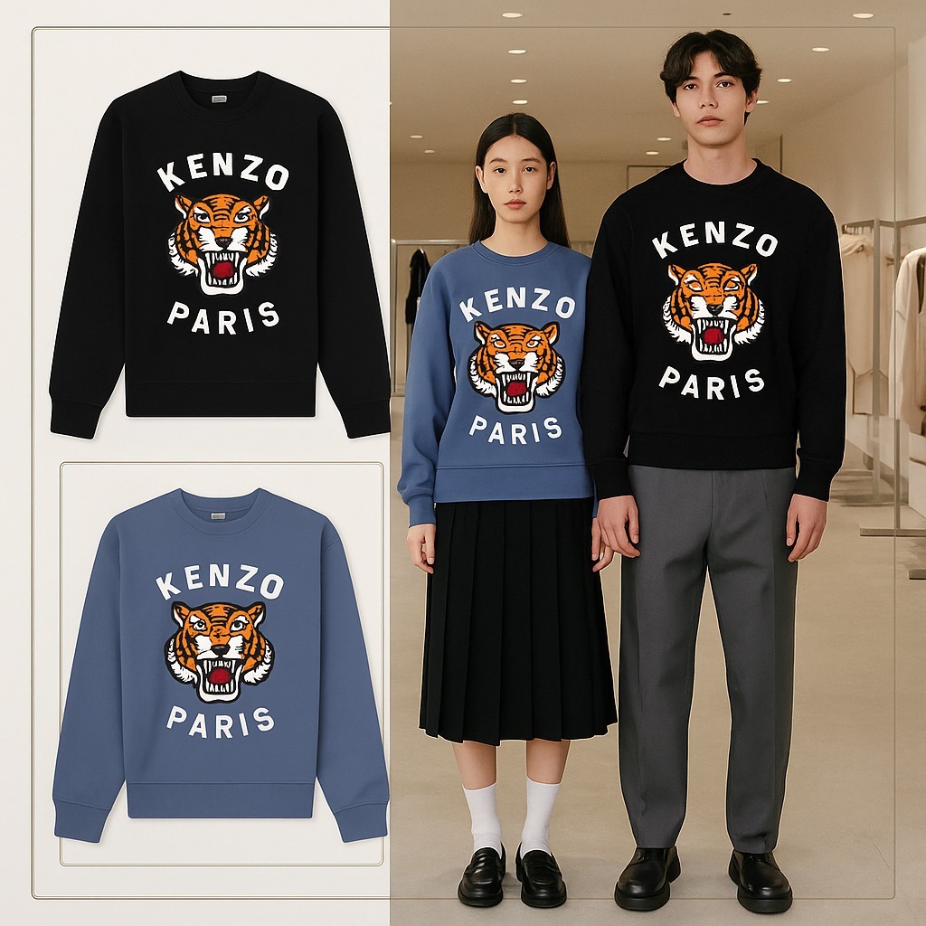 【預購】Kenzo Lucky Tiger Embroidered G072213 男女同款衛衣