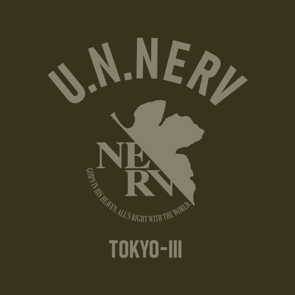Cospa 0804 NERV ドライTシャツ [EVANGELION] OD