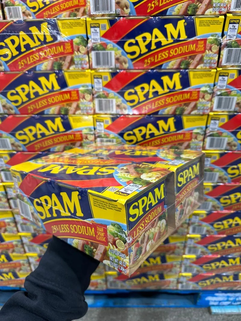 【直播】Spam G072222 減鹽午餐肉大罐裝340g