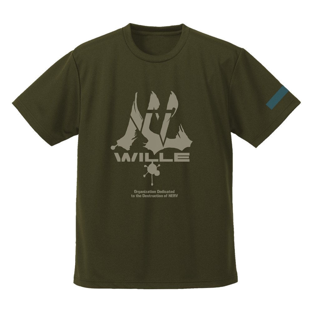 Cospa 0804 WILLE ドライTシャツ [EVANGELION] OD