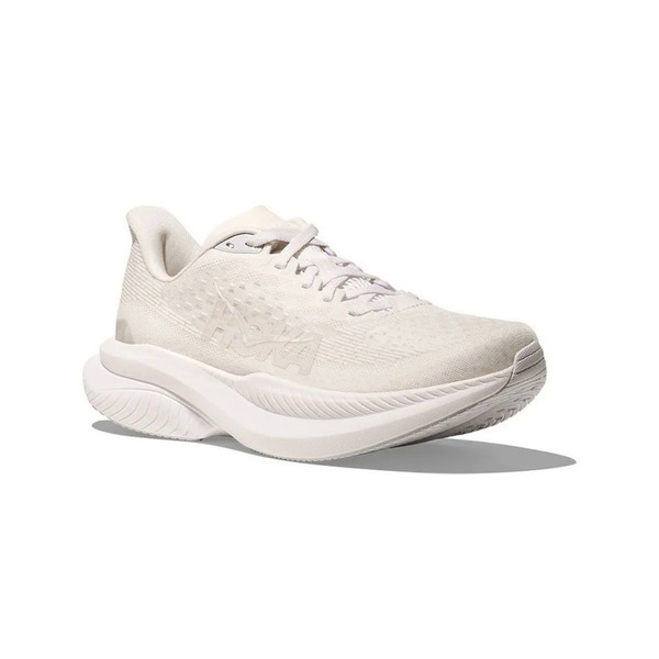 Hoka Mach 6 Wide 1147834-WWH 女 慢跑鞋 路跑鞋 寬楦 透氣 支撐 緩震 白