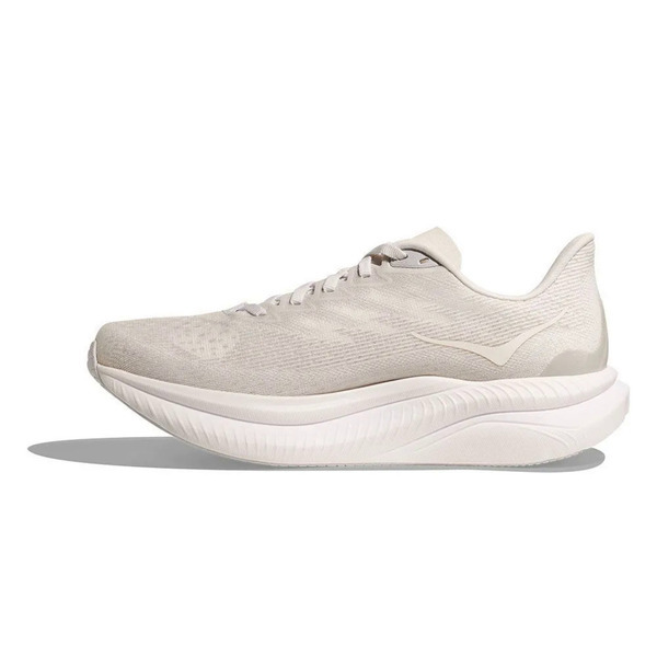 Hoka Mach 6 Wide 1147834-WWH 女 慢跑鞋 路跑鞋 寬楦 透氣 支撐 緩震 白