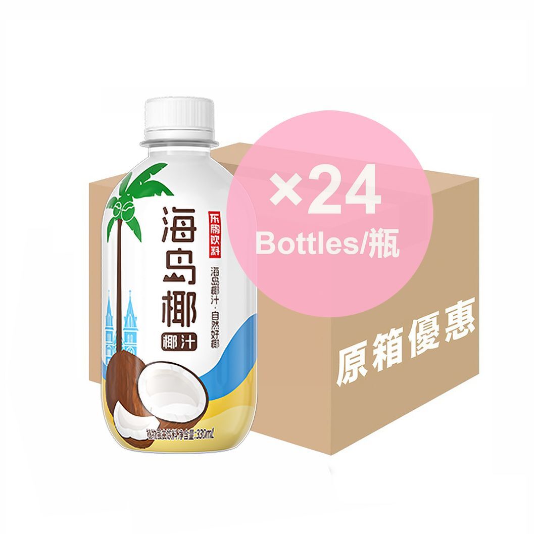 東鵬 - [原箱優惠] 東鵬特飲 海島椰 椰汁飲料 330ml × 24支裝 (平行進口)