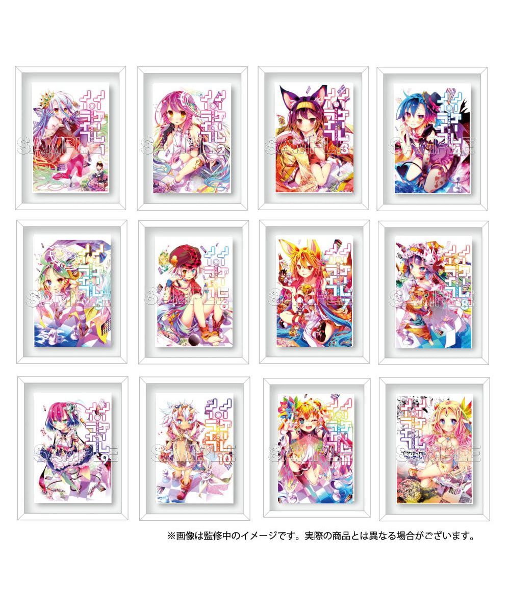 【限量販售】『NO GAME NO LIFE 遊戲人生』 10th Anniversary 集換式相框收藏組 PACK盲盒販售 隨機出貨