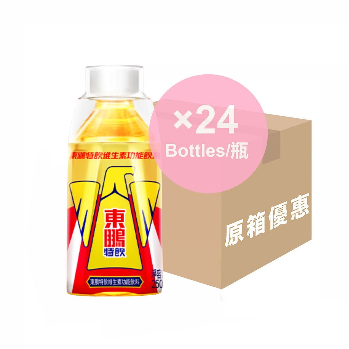 東鵬 - [原箱優惠] 東鵬特飲 維生素功能飲料 250ml × 24支裝 (平行進口)