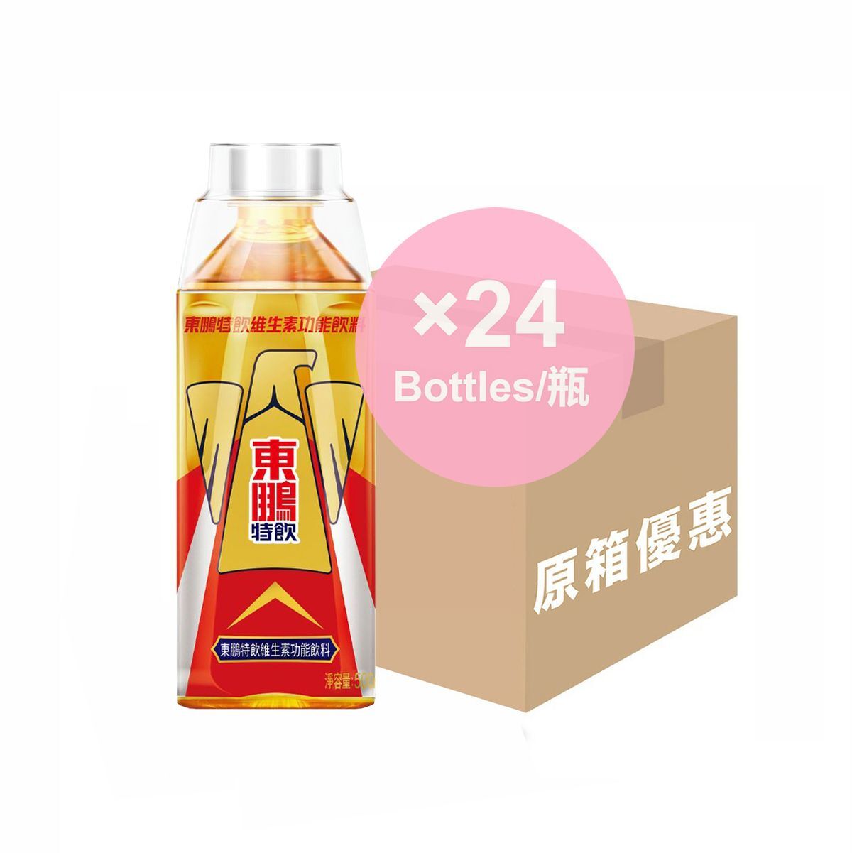 東鵬 - [原箱優惠] 東鵬特飲 維生素功能飲料 500ml × 24支裝 (平行進口)