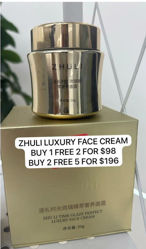 (PO) 3 ZHULI LUXURY FACE CREAM