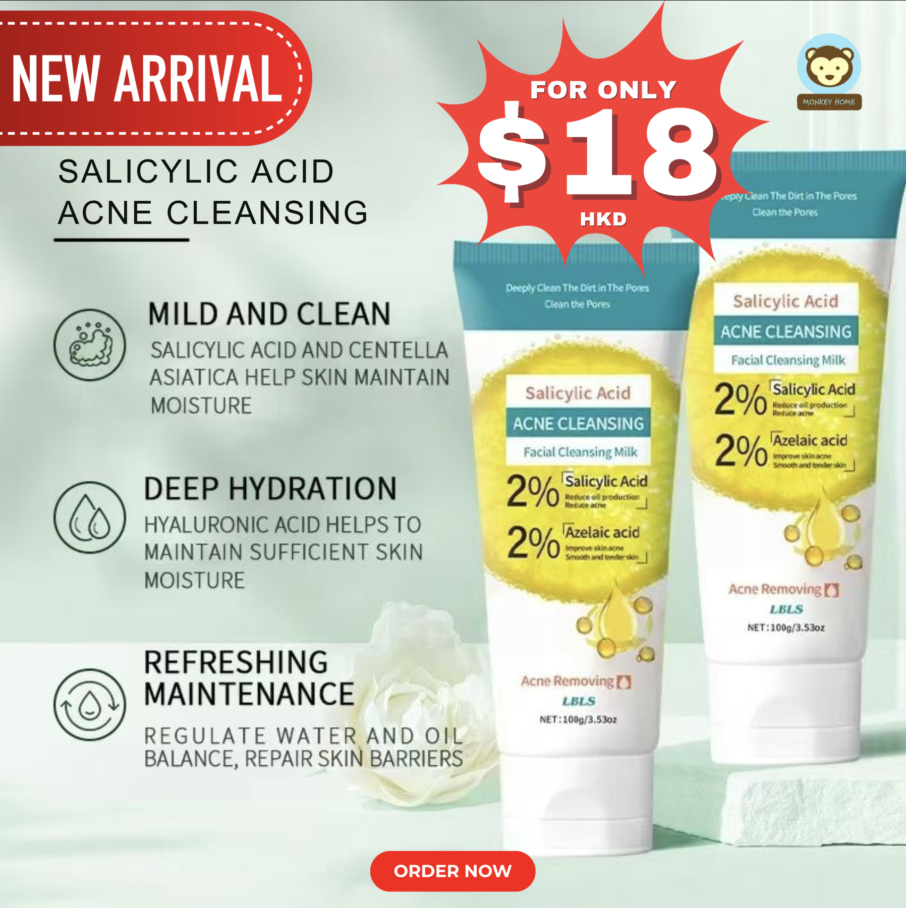 Salicylic Acid Acne Cleanser