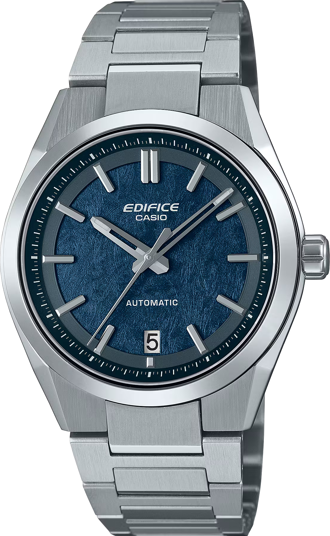 萬年鐘錶 - CASIO EDIFICE 系列 賽車系列鍛造碳面盤大三針機械男錶  EFK-100D-2A 錶徑 : 39MM
