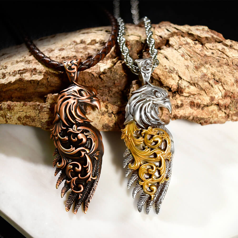 The Eagle 老鷹 真皮項鍊/個性飾品/項鍊－快速出貨