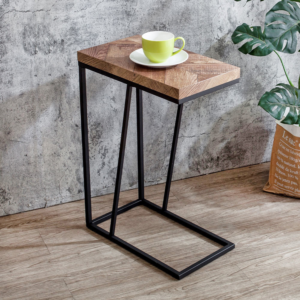 羅恩卡工業風小茶几/邊几/邊桌(DIY組裝)