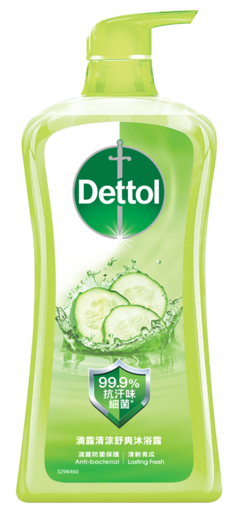 滴露 - 12小時防汗味 持久舒爽沐浴露(青瓜精華) 950g (平行進口)