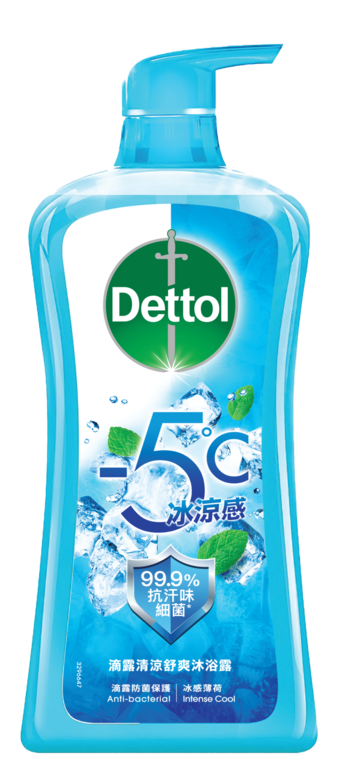 滴露 - 12小時防汗味 防菌清涼沐浴露(冰爽薄荷) 950g (平行進口)