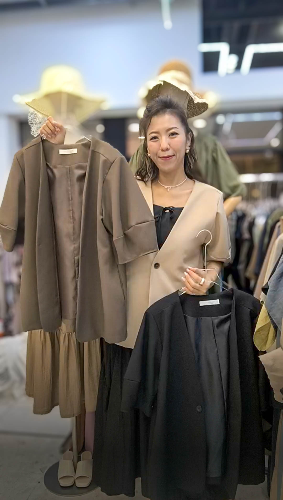🥰PM_K9638  ▶️一扣子 寬袖外套 👉B:100cm L:144cm👈
