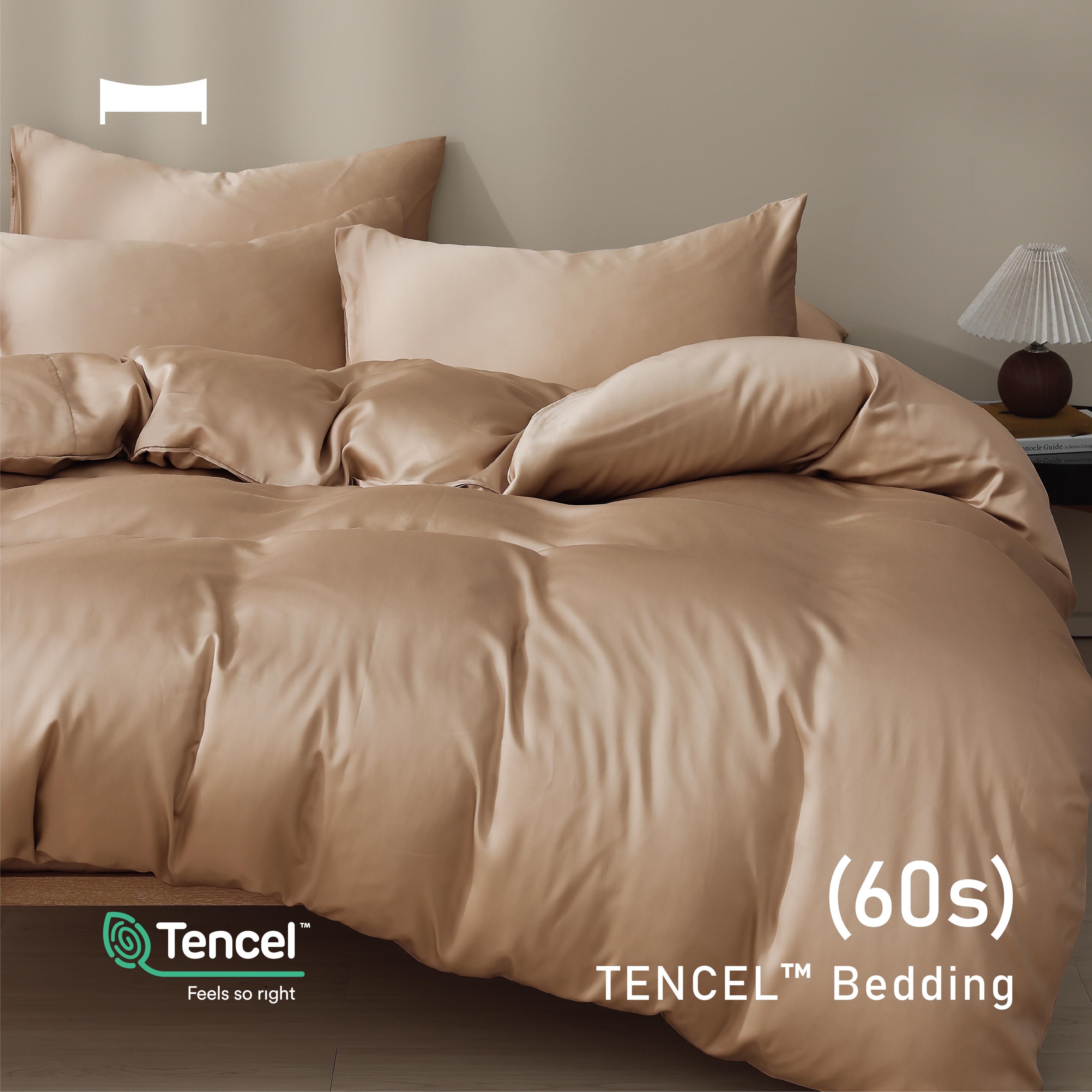 TENCEL BEDDING｜60支天絲四件組《淺杏 SOFT ALMOND》