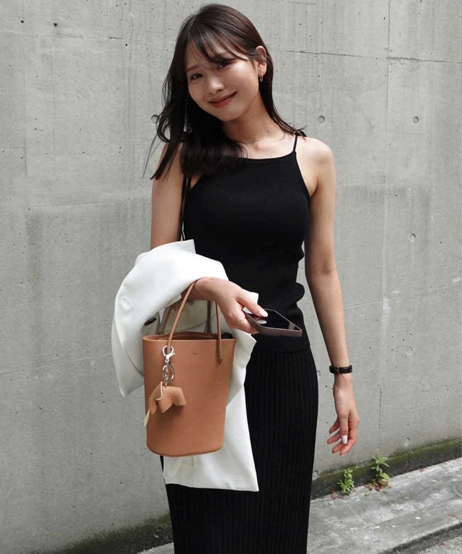 [預購]Aimeine針織罩杯吊帶背心