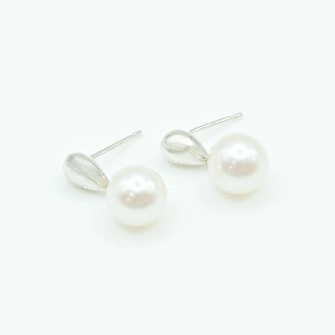 Akoya珍珠耳環7mm/k18