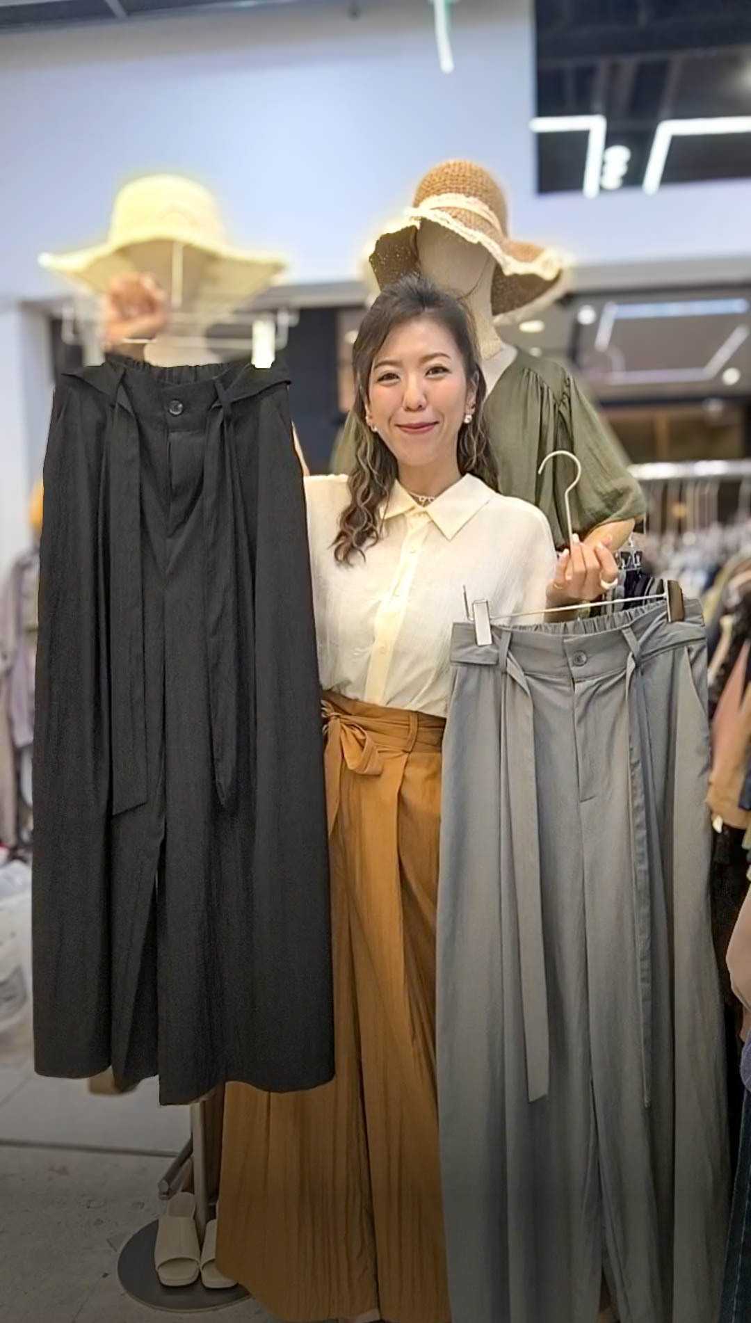🥰PM_K9651  ▶️綁帶打摺長褲 👉W:64-86cm H:cm L:101cm👈