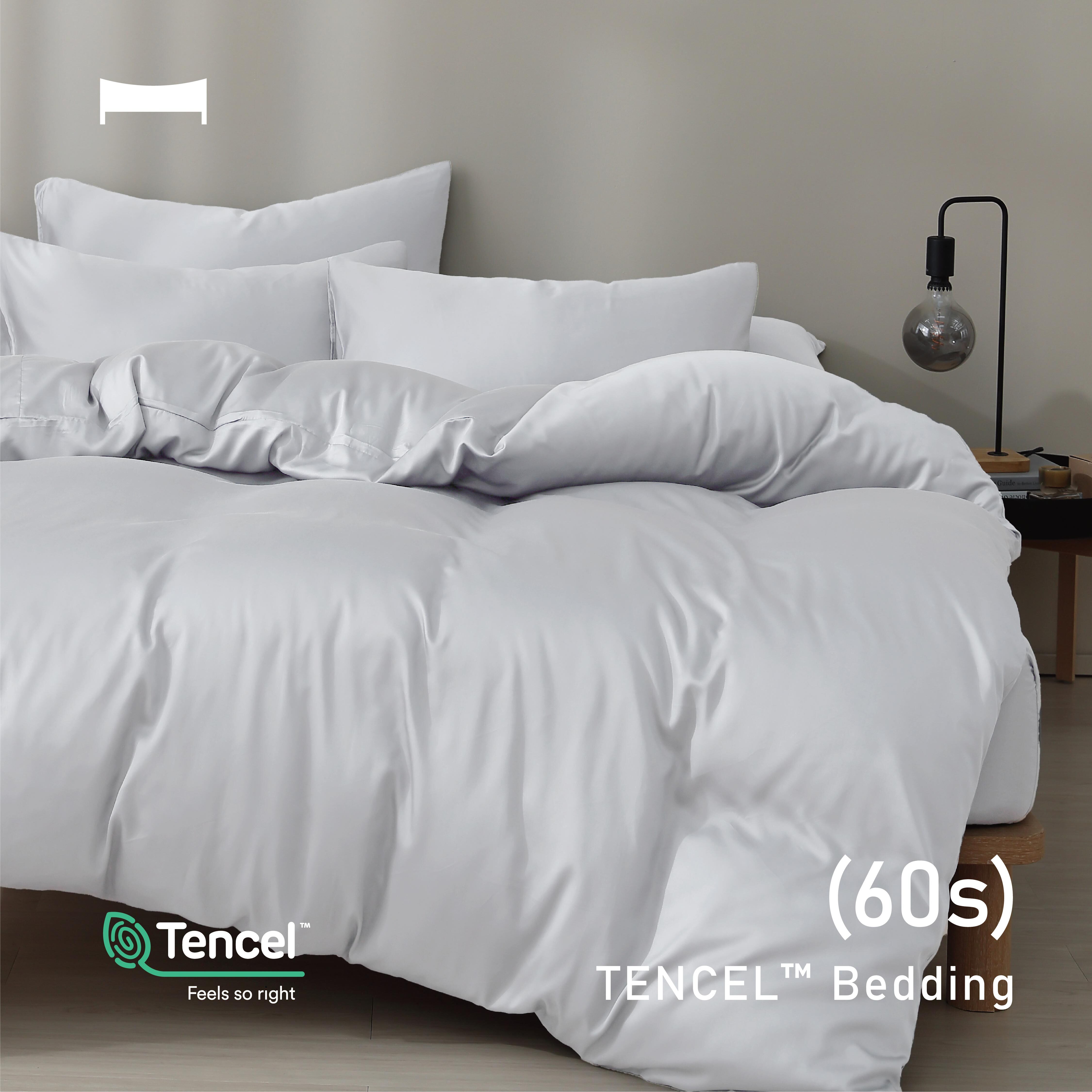 TENCEL BEDDING｜60支天絲四件組《雪白 SNOW WHITE》