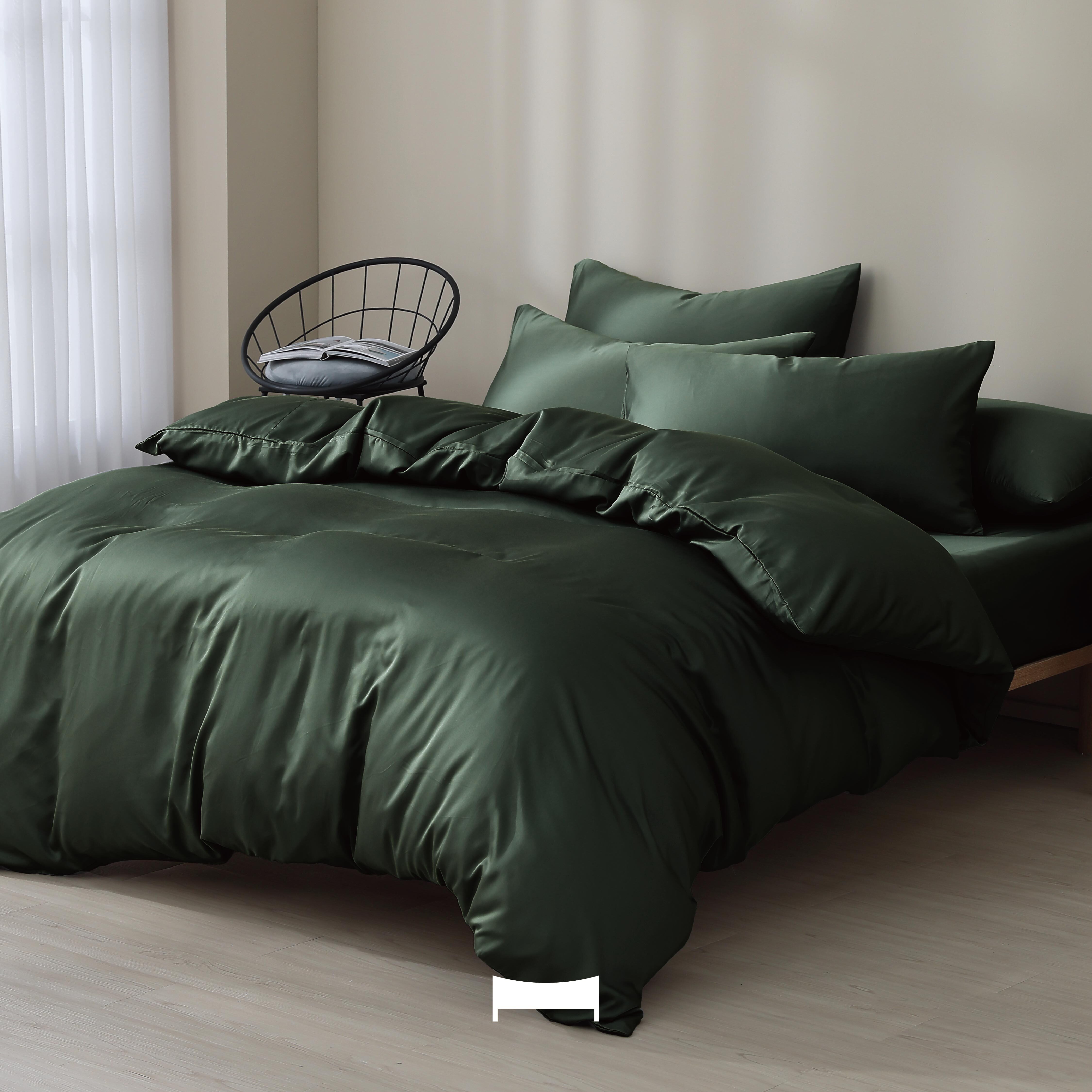 TENCEL BEDDING｜60支天絲四件組《馥松綠 FOREST PINE》
