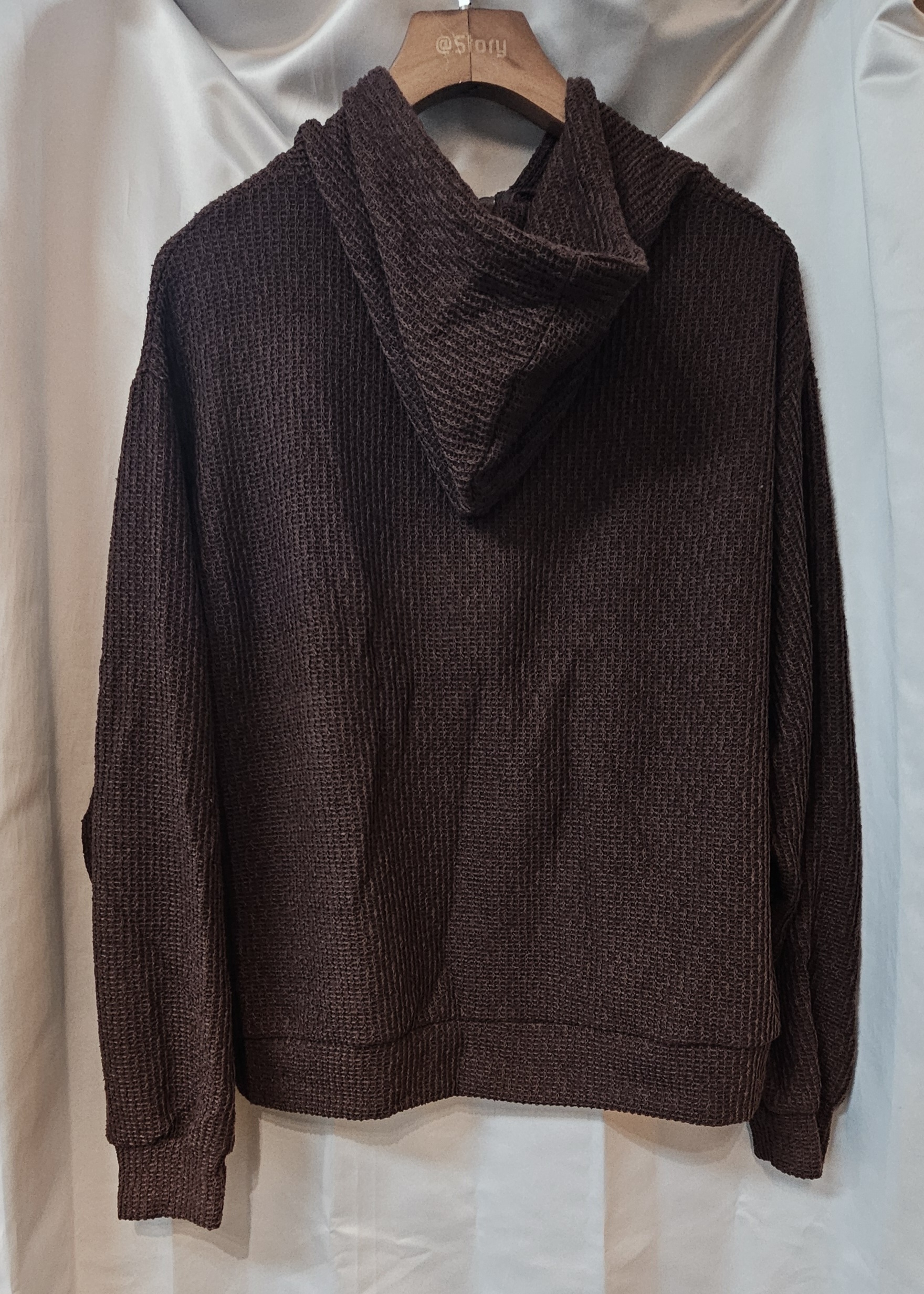 現貨韓國針織有帽外套，清貨價貨品，不設退換 (AT2 259)