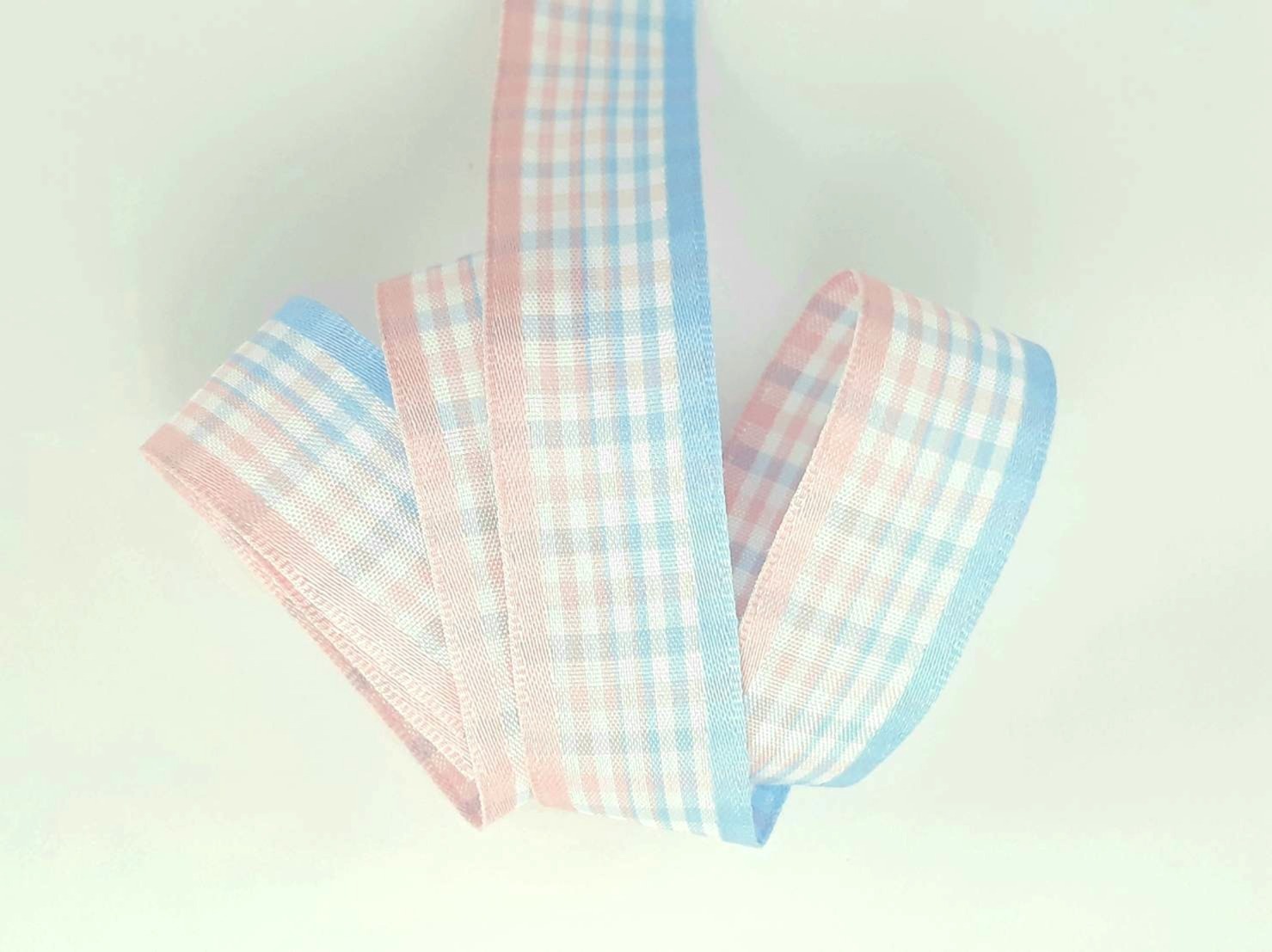 雙色漸層格紋/3款寬度