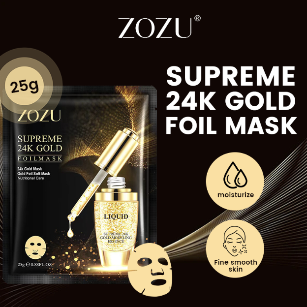 ZOZU Supreme 24K Gold Foilmask
