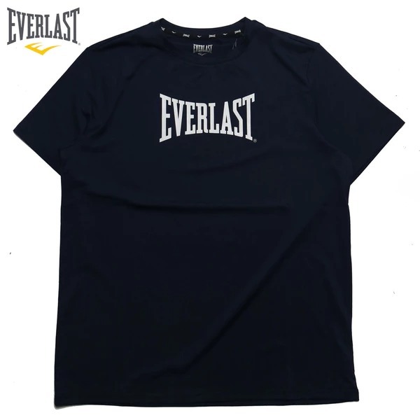 EVERLAST 短袖 短T 黑色 印花LOGO 運動 快排 機能 上衣 男 4021109020
