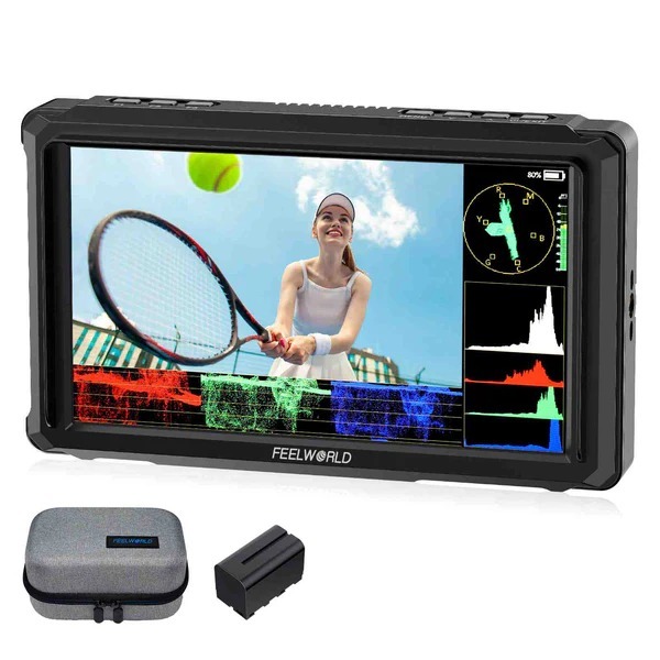 FEELWORLD FW568 Pro 6吋 1200nit 高亮度相機監視器