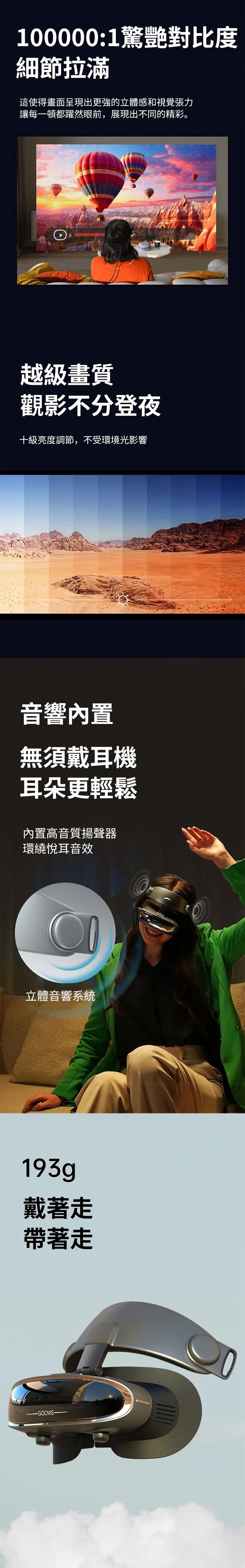 GOOVIS G3X Pro Head-Mounted Displays