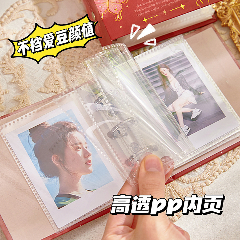 Rose Butterfly Polaroid Idol Card Binder (1-Pocket)