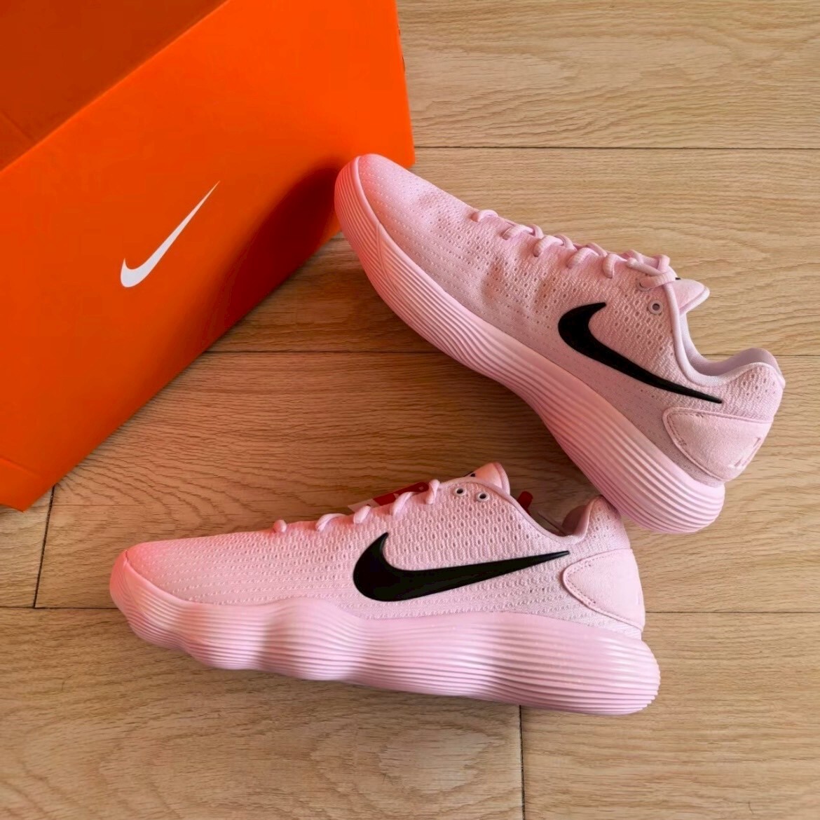 Nike Hyperdunk 2017 Low "Pink" 櫻花粉 黑勾 透氣 耐磨 運動鞋 籃球鞋