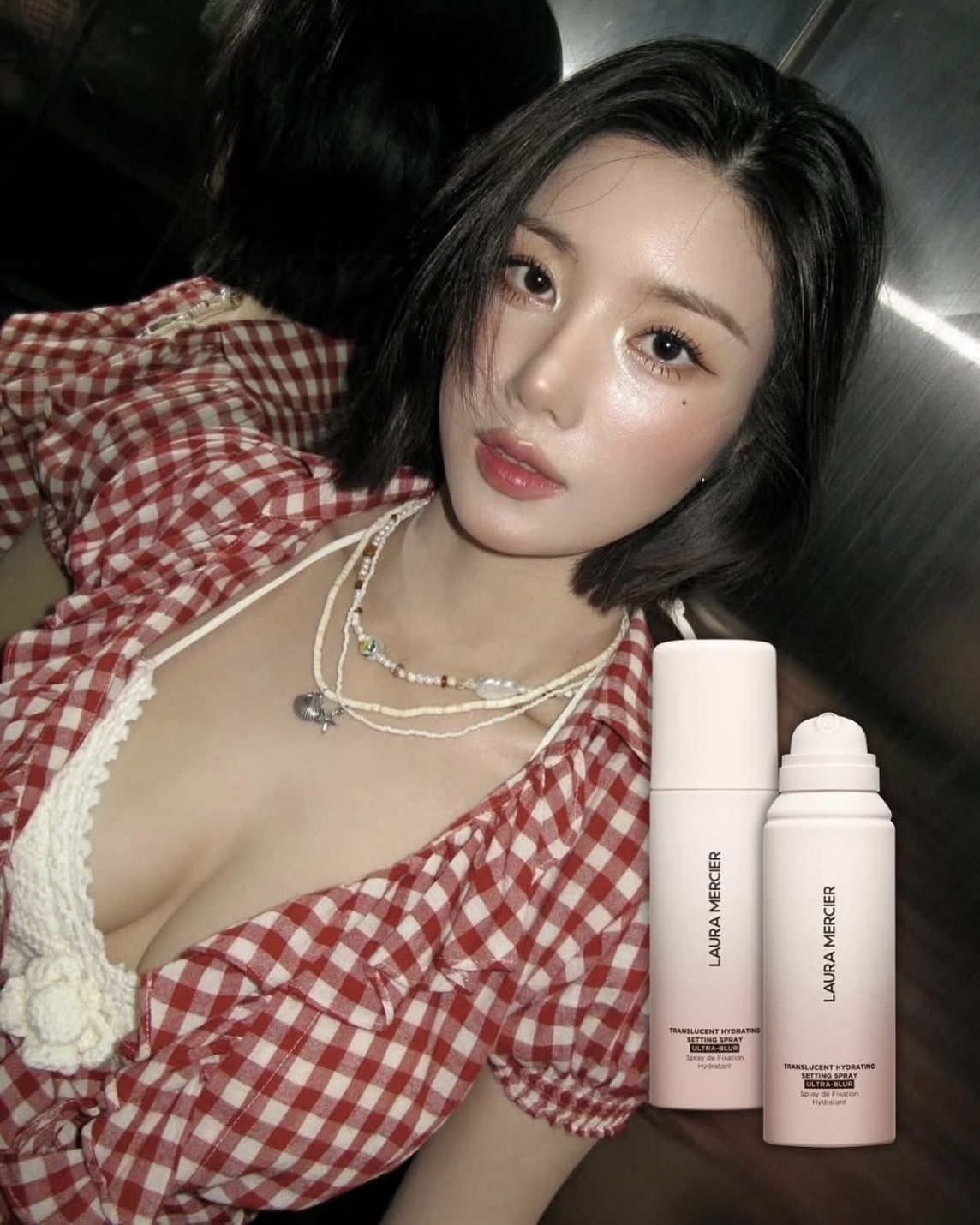 <水彈女王 權恩妃同款> LAURA MERCIER 蘿拉蜜思 鎖妝柔 霧定妝 噴霧100ml
