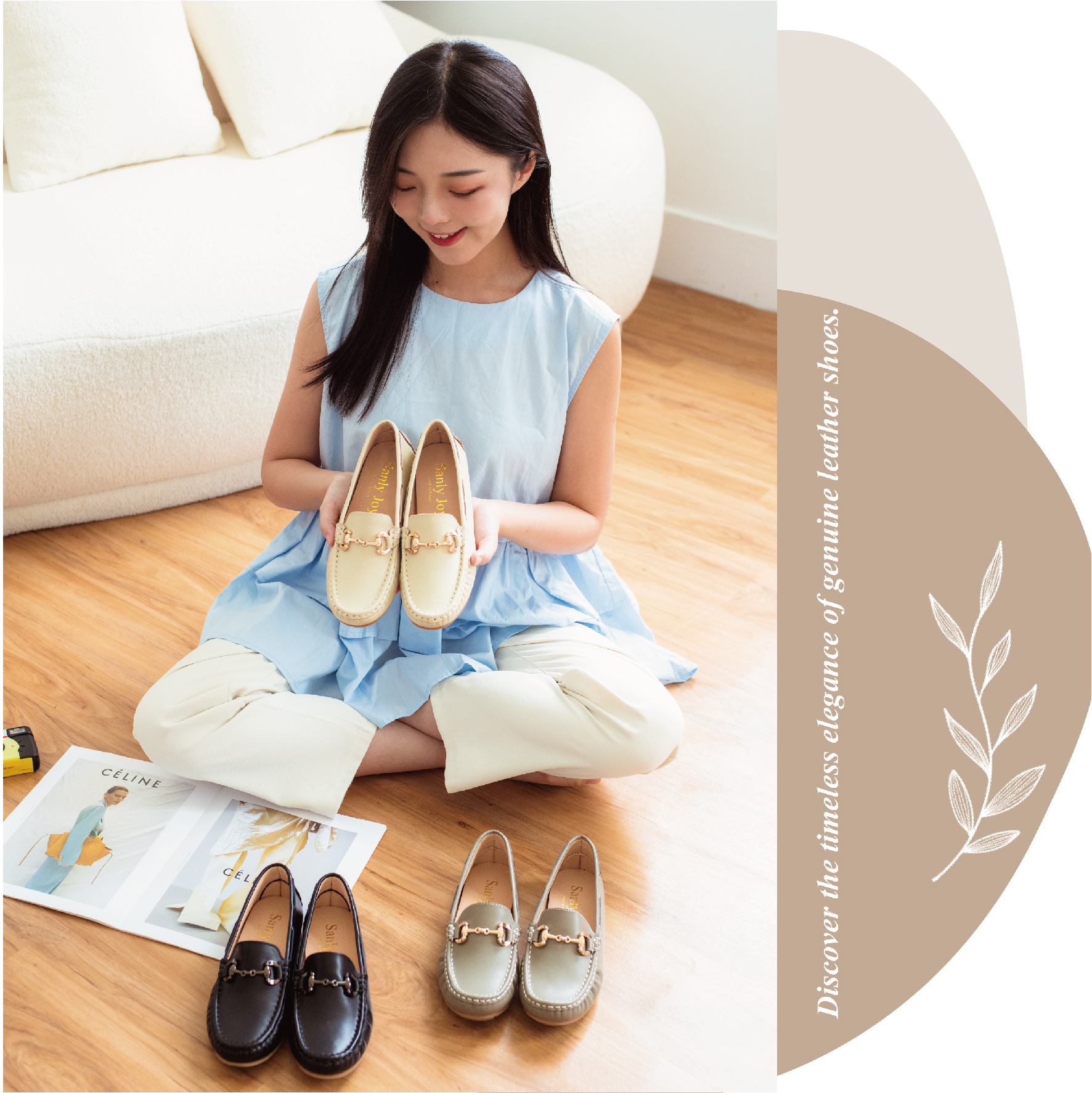 厚實頭層牛皮，包裹住的是你面對世界的溫柔底氣