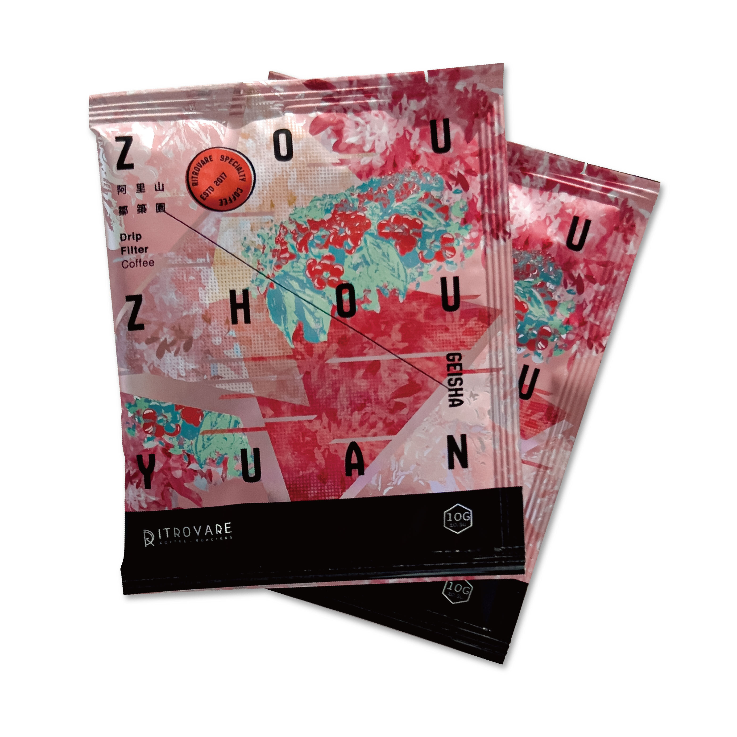 【精品濾掛咖啡・買一送一】阿里山 鄒築園 藝伎｜10入