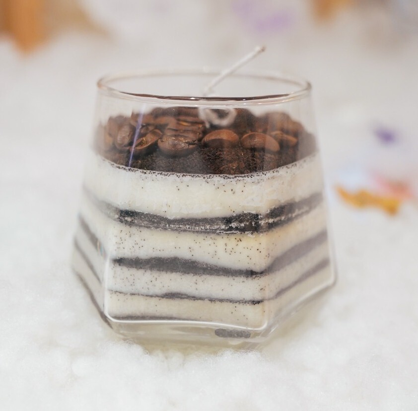 環保咖啡渣大豆蠟燭