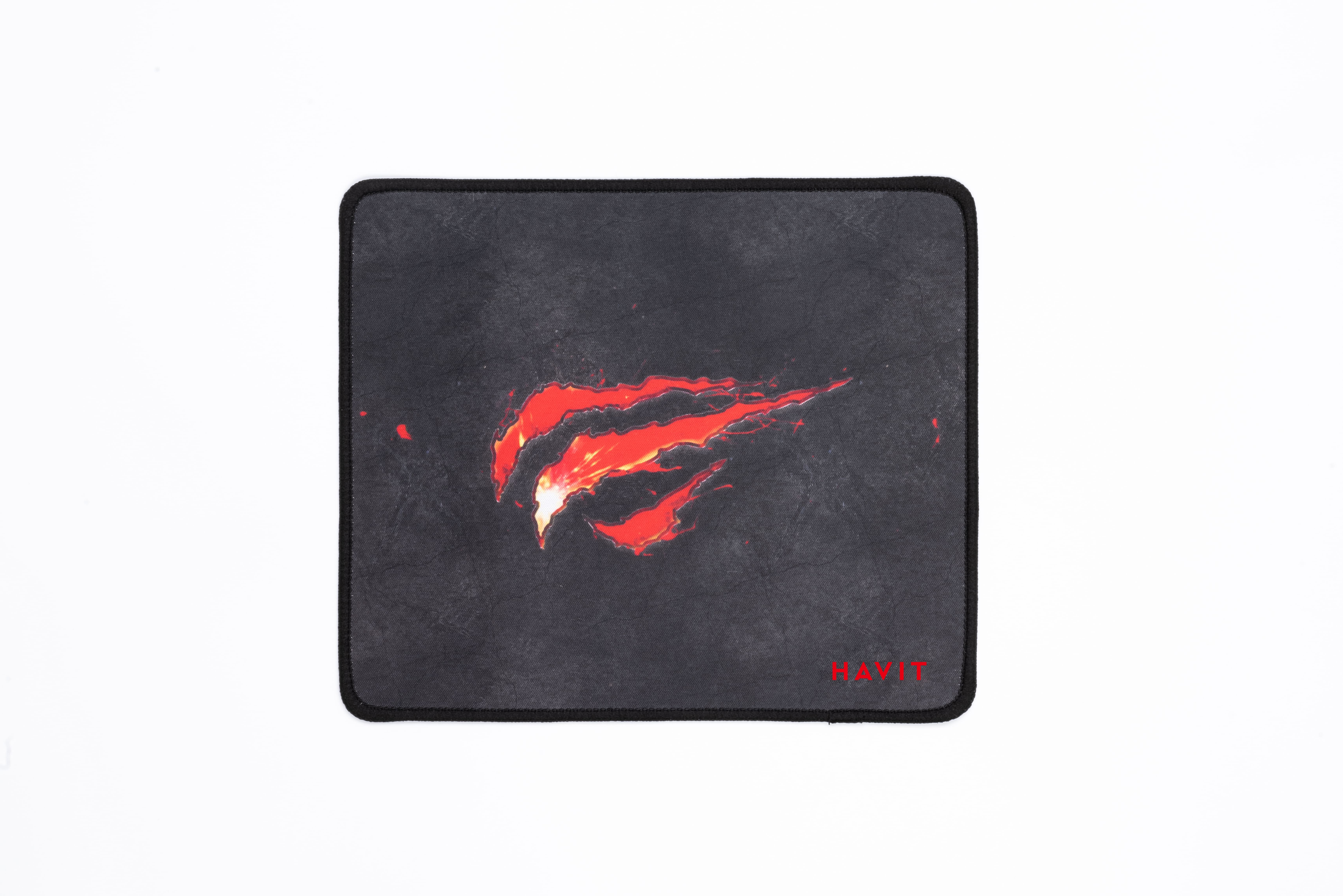 【HAVIT】戰焰之爪｜火紅爪痕設計電競滑鼠墊 (電競玩家必備)