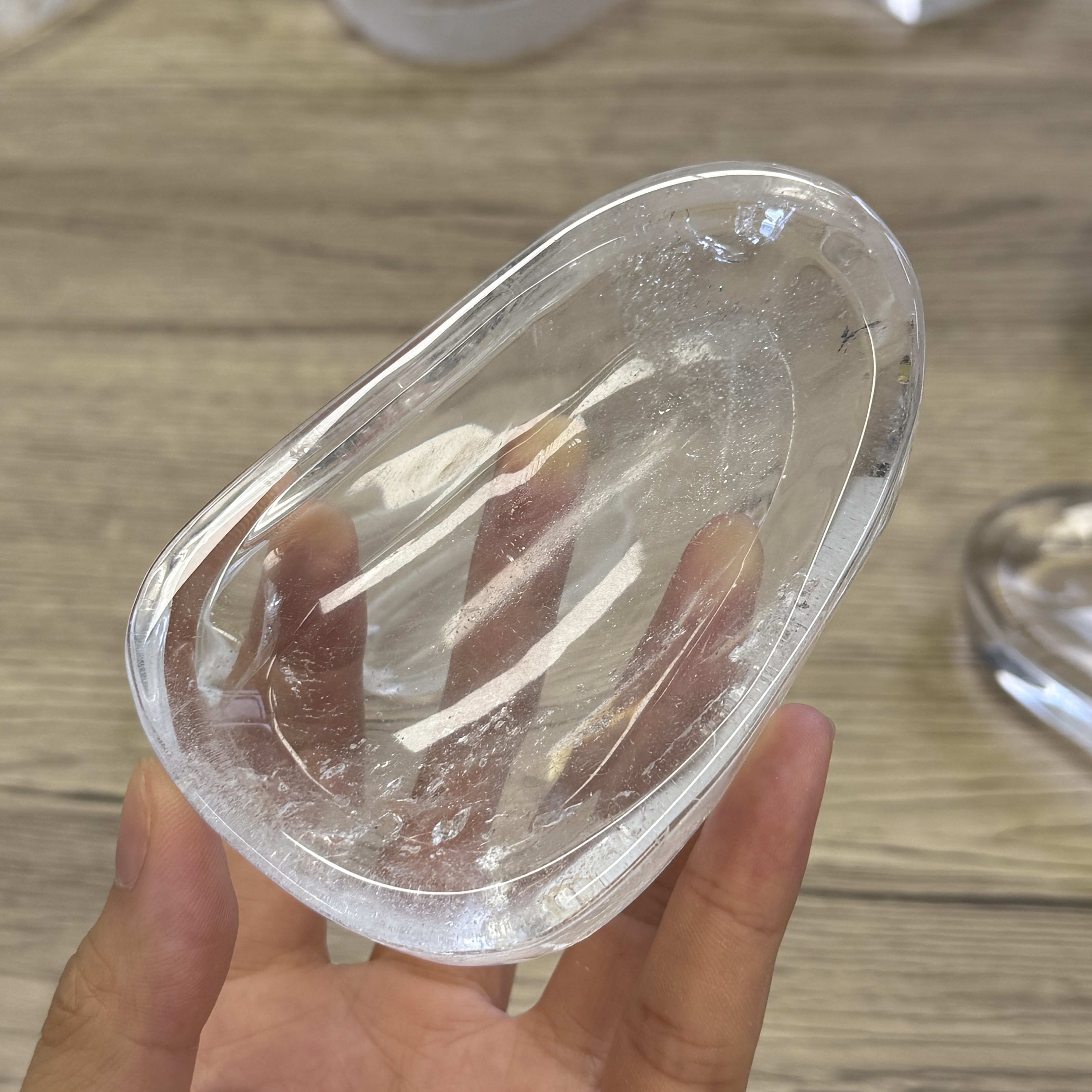 高品質白水晶碟  WD2090