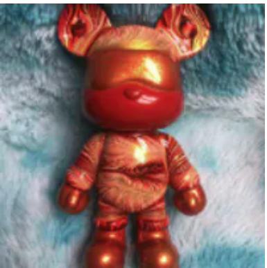 251110 - A1 流體熊儲錢罐擺件（ 紅金） （12月尾陸續發貨只限尖沙咀門市自取不包郵/只限相同感覺色系/款式皆不同/師傅即興創作）